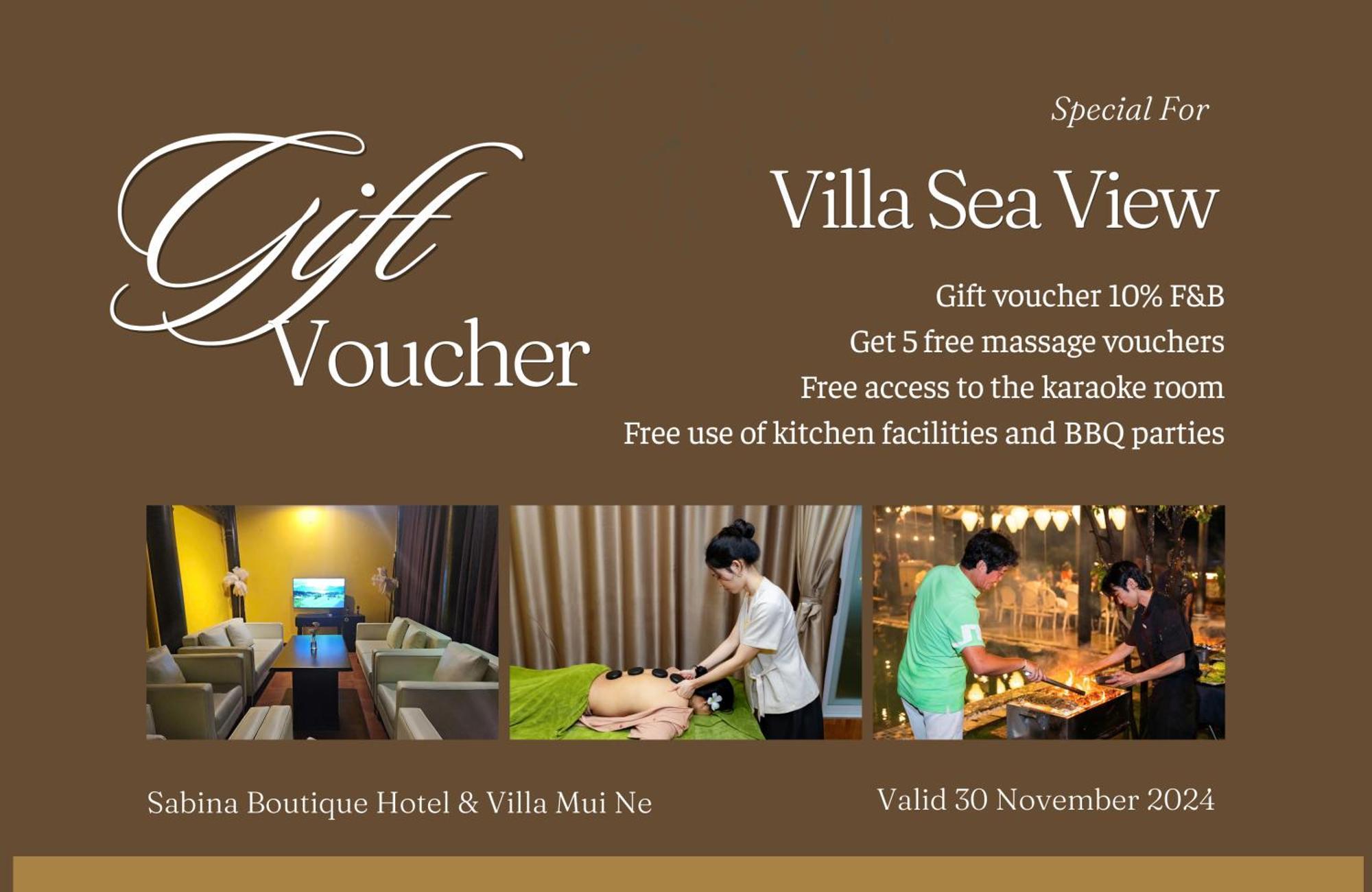 Sabina Boutique Hotel & Villa Mũi Né Eksteriør billede